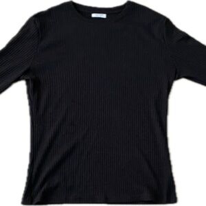Long sleeve black men’s shirt